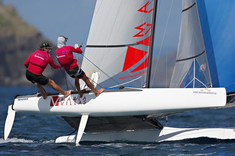 St. Barth Cata Cup 2017 photo copyright Pascal Alemany taken at Saint Barth Yacht Club and featuring the Formula 18 class