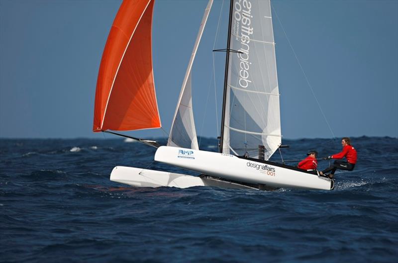 Day 1 - 11th St. Barth Cata Cup photo copyright Pascal Alemany taken at Saint Barth Yacht Club and featuring the Formula 18 class