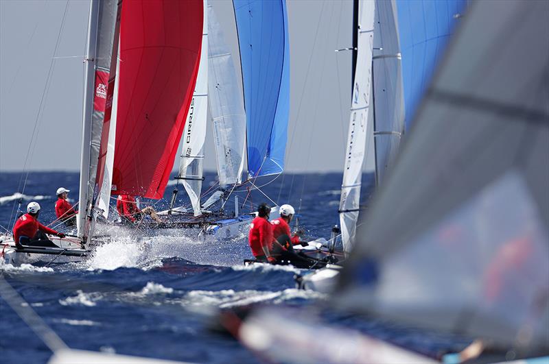 2018 St. Barth Cata Cup - Day 3 photo copyright Pascal Alemany taken at Saint Barth Yacht Club and featuring the Formula 18 class