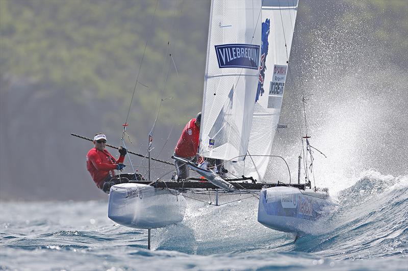 2018 St. Barth Cata Cup - Day 3 photo copyright Pascal Alemany taken at Saint Barth Yacht Club and featuring the Formula 18 class