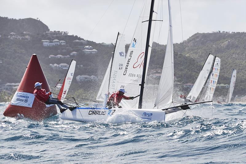 2018 St. Barth Cata Cup - Day 3 photo copyright Michael Gramm taken at Saint Barth Yacht Club and featuring the Formula 18 class