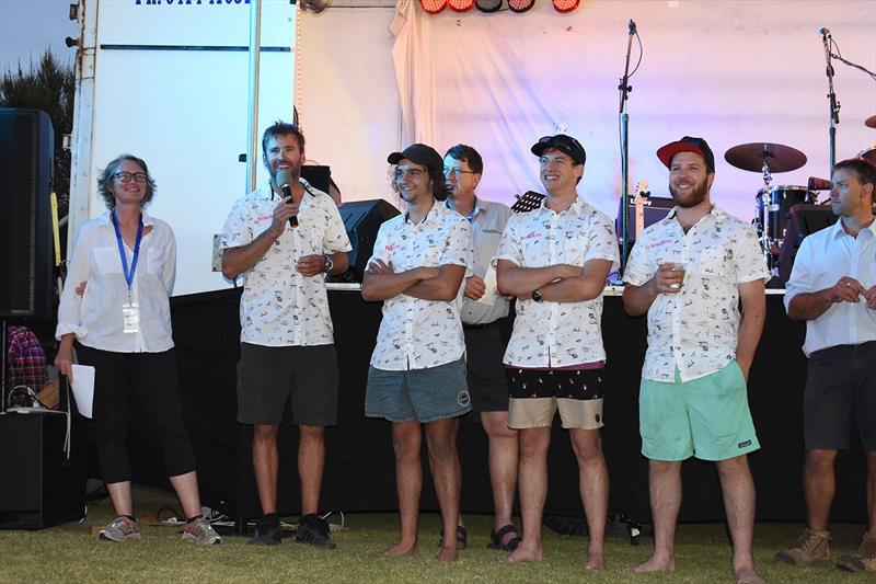 The Kraken Team after winning last year's Dash for Cash - Goolwa Regatta Week 2019 - photo © Down Under Sail