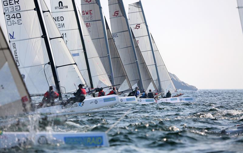 Stockholm Archipelago Raid 2019 photo copyright Malcolm Hanes taken at  and featuring the Formula 18 class