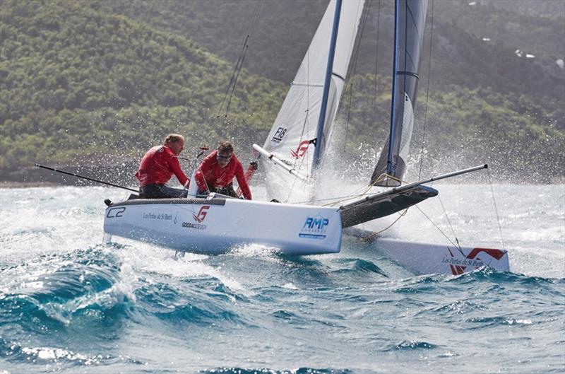 Patrick Demesmaeker and Olivier Gagliani - St. Barth Cata Cup 2018 - photo © Michael Gramm 