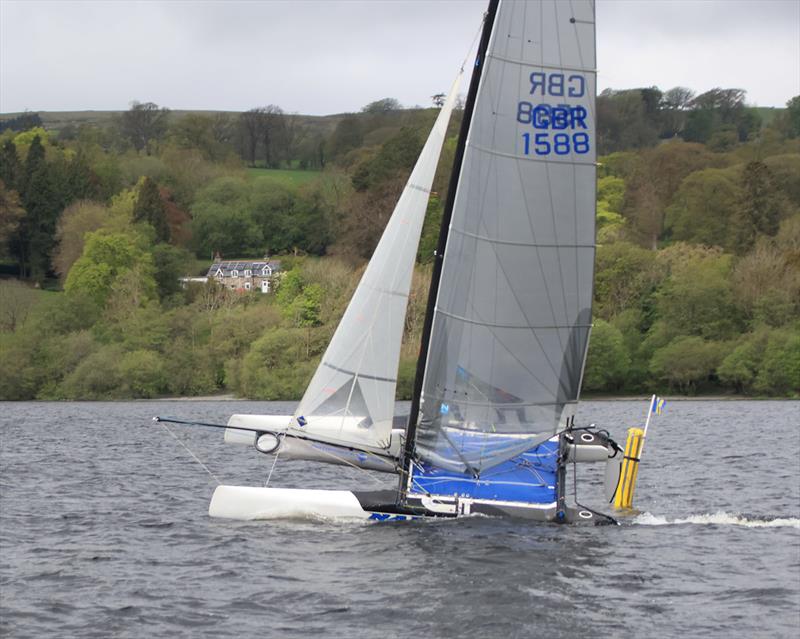 Bala Catamaran Open 2023 photo copyright John Hunter taken at Bala Sailing Club and featuring the Formula 18 class