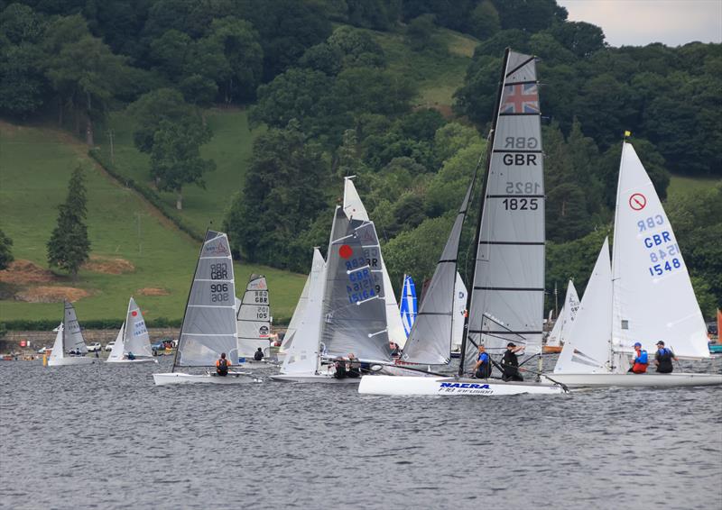 Bala Long Distance Weekend photo copyright John Hunter taken at Bala Sailing Club and featuring the Formula 18 class