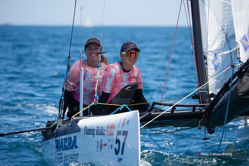 F18 National & World Championships 2026 photo copyright Shane Baker taken at Jervoise Bay Sailing Club and featuring the Formula 18 class