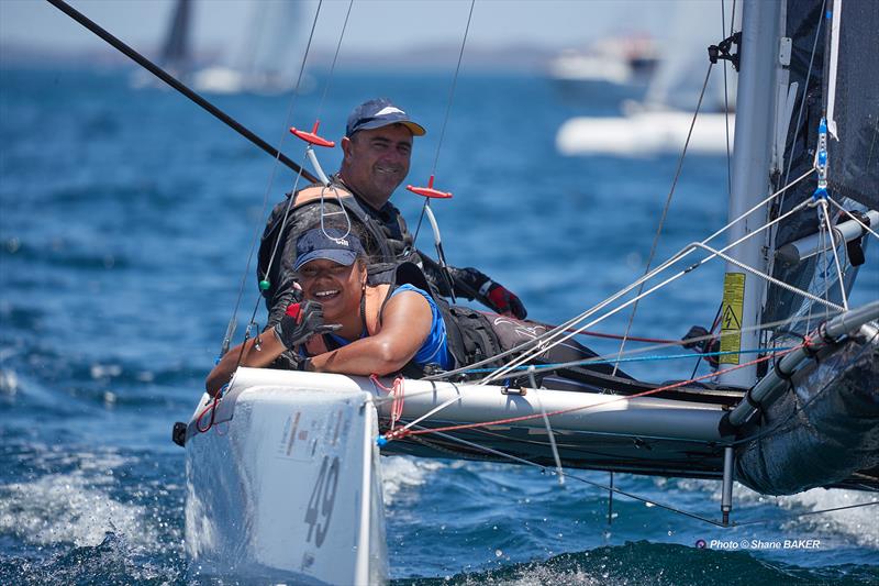 F18 National & World Championships 2026 photo copyright Shane Baker taken at Jervoise Bay Sailing Club and featuring the Formula 18 class