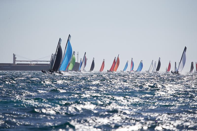 F18 National & World Championships 2026 photo copyright Shane Baker taken at Jervoise Bay Sailing Club and featuring the Formula 18 class