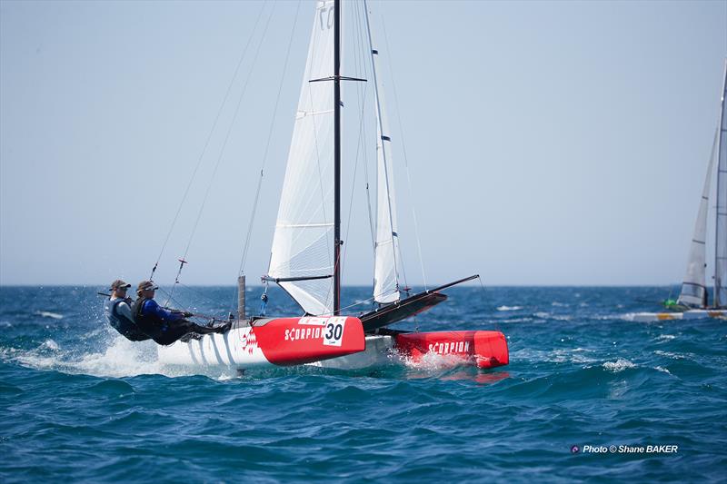 F18 National & World Championships 2026 photo copyright Shane Baker taken at Jervoise Bay Sailing Club and featuring the Formula 18 class