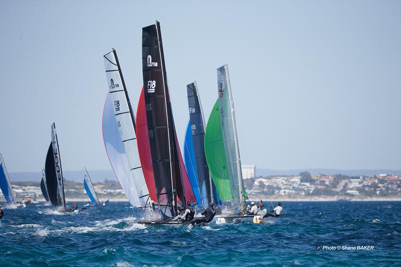 F18 National & World Championships 2026 photo copyright Shane Baker taken at Jervoise Bay Sailing Club and featuring the Formula 18 class