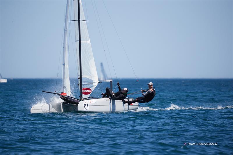 F18 National & World Championships 2026 photo copyright Shane Baker taken at Jervoise Bay Sailing Club and featuring the Formula 18 class