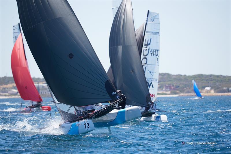 F18 National & World Championships 2026 photo copyright Shane Baker taken at Jervoise Bay Sailing Club and featuring the Formula 18 class