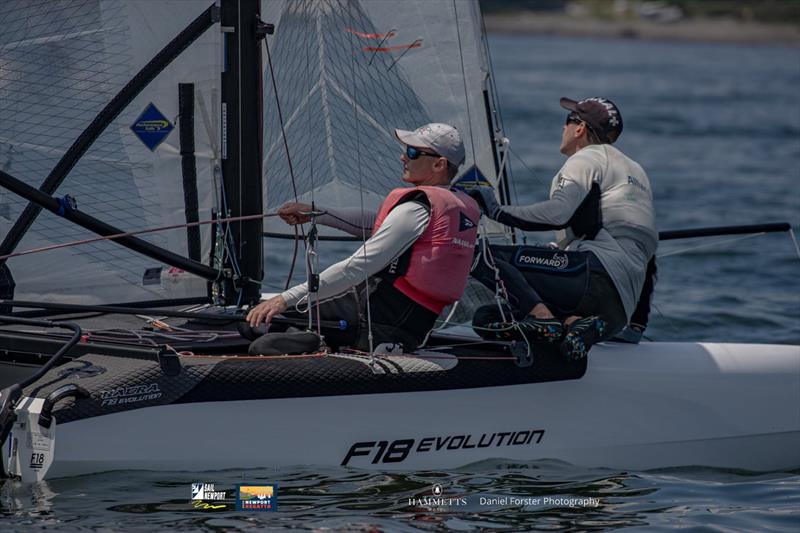 2026 Annual Newport Regatta photo copyright Daniel Forster Photography taken at Sail Newport and featuring the Formula 18 class