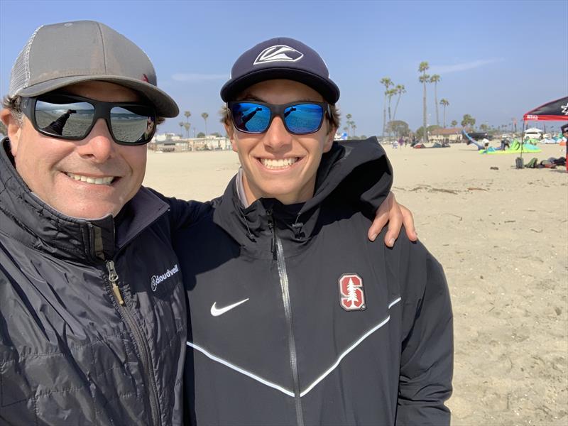 Steve and Jacob Rosenberg are the father-and-son team that created basn5 sunglasses and Tajima Direct Lenses photo copyright Steve Rosenberg Collection taken at Alamitos Bay Yacht Club and featuring the Formula 18 class