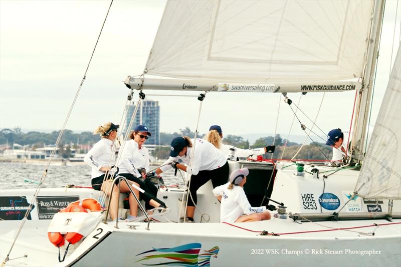 2022 Women State Keelboat Championship photo copyright Rick Steuart taken at Royal Perth Yacht Club and featuring the Foundation 36 class