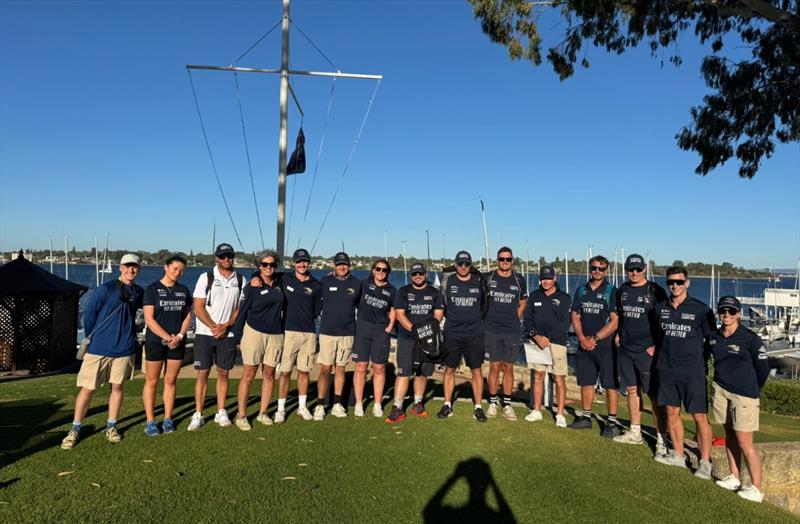 SailGP athletes enjoy twilight sailing on the Swan River - photo © Swan River Sailing