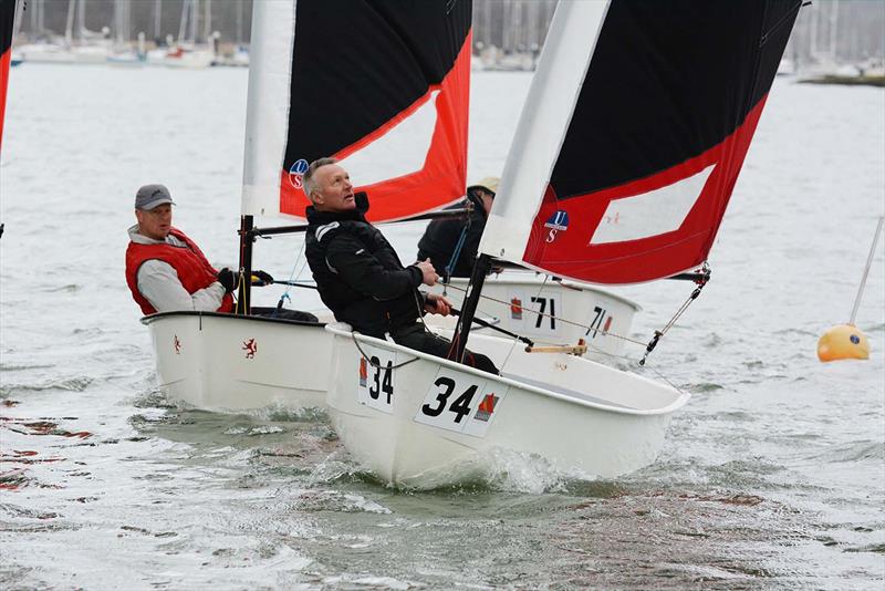 All set for the Hamble Centenary Warming Pan 2019 photo copyright Trevor Pountain taken at Hamble River Sailing Club and featuring the Foxer class