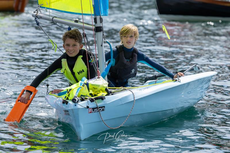 Fowey Royal Sailing Regatta 2025 photo copyright Paul Gibbins Photography taken at Royal Fowey Yacht Club and featuring the Fusion class