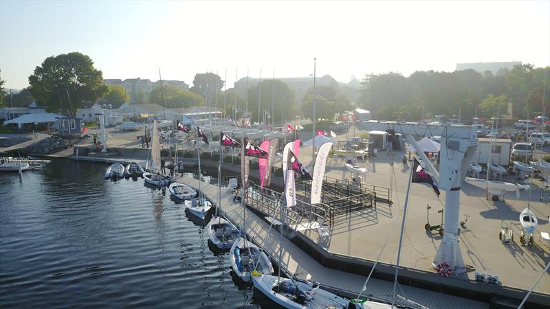 RS Venture fleet in Sheboygan for the Para World Championships 2018 shipped from the UK by GAC Pindar - photo © RS Sailing