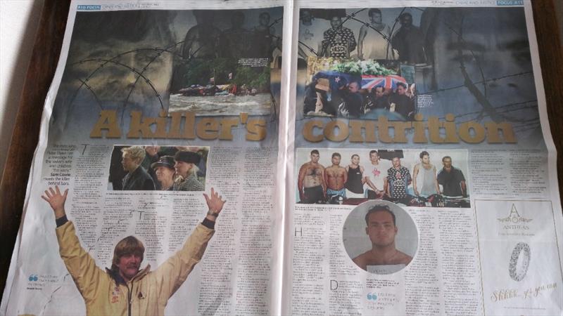 Auckland Sunday Star Times report written by Sam Cowie and Amanda Saxton.  - photo © Auckland Sunday Star Times