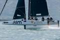 Simon Delzoppo's .film AUS Racing finished a worthy second in the third race on day 2 of the GC32 Riva Cup