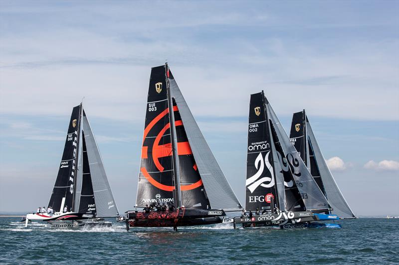 OC Sport has today announced a switch of racing platform from the Extreme 40 to the GC32 catamaran for the start of the 2016 season photo copyright Sander van der Borch taken at  and featuring the GC32 class