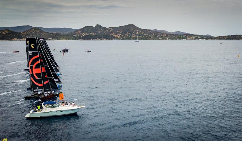 How about that for starting perfection on day 3 of the GC32 Villasimius Cup photo copyright Jesus Renedo / GC32 Racing Tour taken at  and featuring the GC32 class