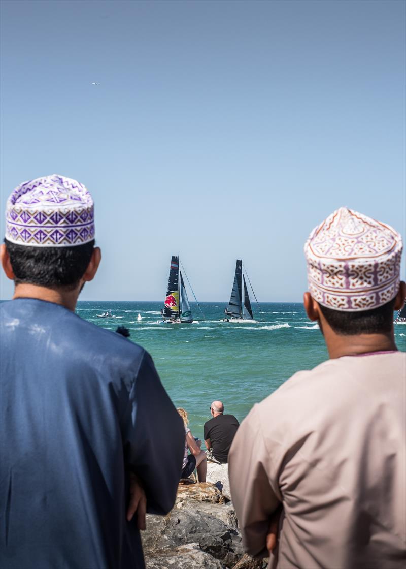 2018 Extreme Sailing Series™ Act 1, Muscat - Day 3 photo copyright Extreme Sailing Series taken at  and featuring the GC32 class