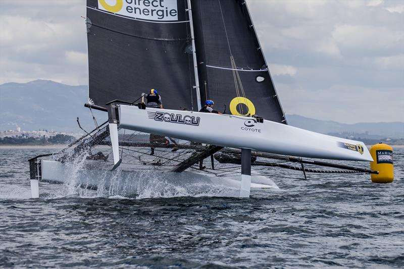 Zoulou was top scoring boat on day 3 of the GC32 Lagos Cup 2018 - photo © Jesus Renedo / GC32 Racing Tour