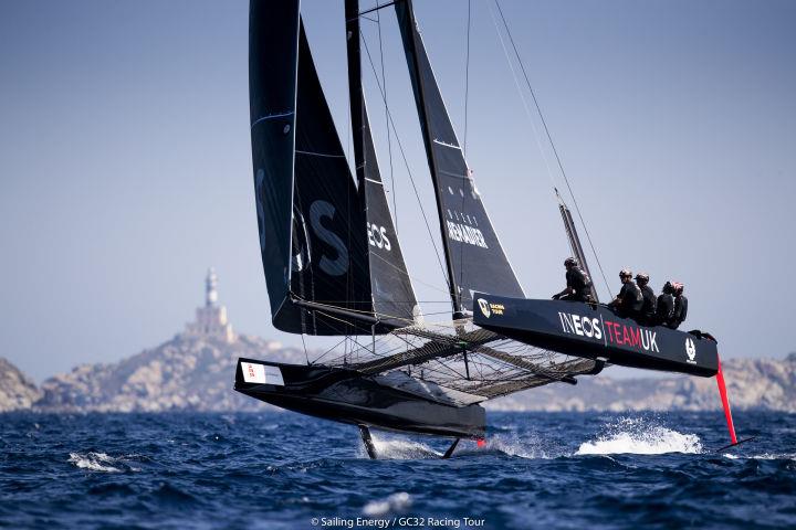 Ben Ainslie's INEOS TEAM UK during the GC32 Racing Tour photo copyright Sailing Energy / GC32 Racing Tour taken at  and featuring the GC32 class