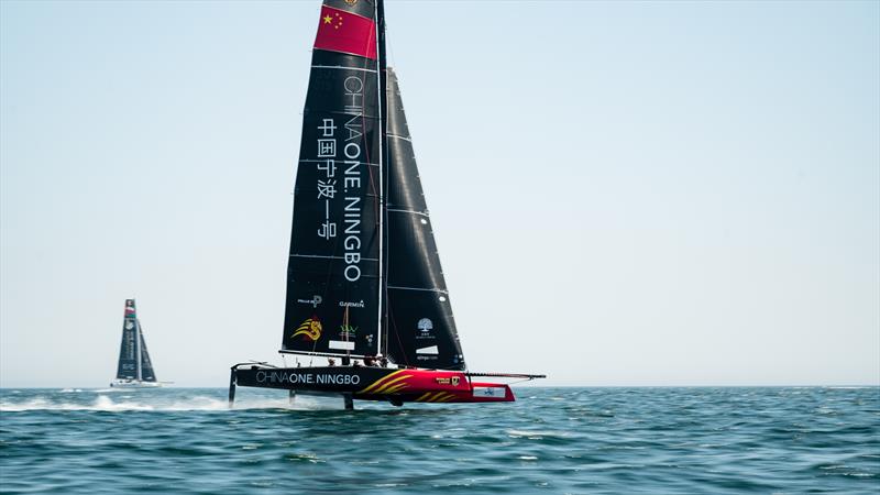 ChinaOne.Ningbo during the GC32 World Championship in Lagos, Portugal photo copyright Drew Malcolm / ChinaONE.Ningbo taken at  and featuring the GC32 class