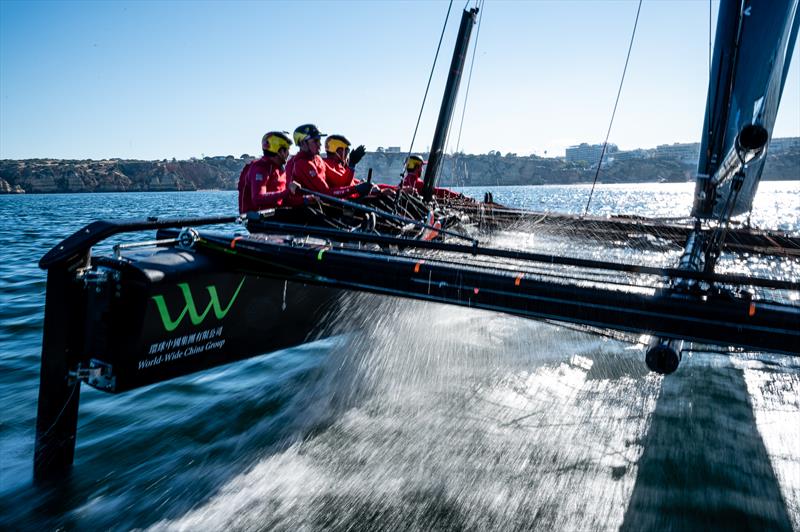 ChinaOne.Ningbo during the GC32 World Championship in Lagos, Portugal - photo © Drew Malcolm / ChinaONE.Ningbo