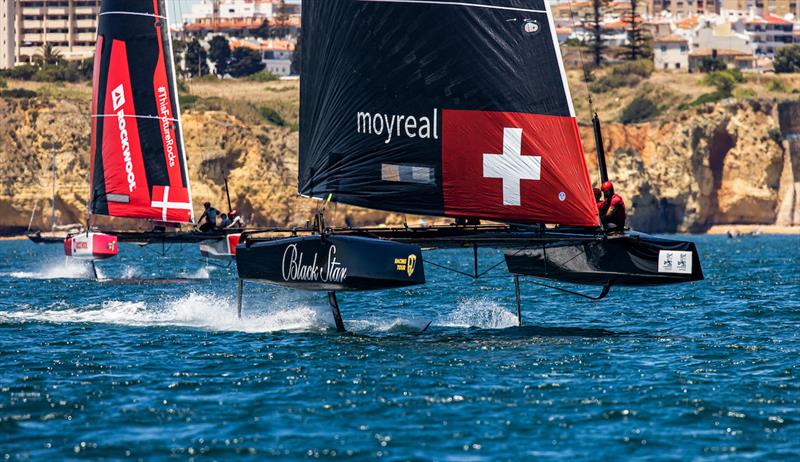 Black Star's first bullet on day 3 of 2021 GC32 Lagos Cup 1 - photo © Sailing Energy / GC32 Racing Tour