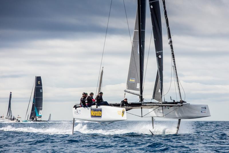 GC32 Racing Tour photo copyright Eloi Stichelbaut / Groupama taken at Fraglia Vela Riva and featuring the GC32 class