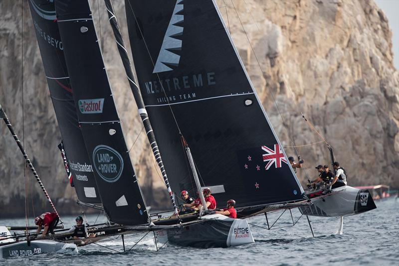 Land Rover Sailing Event Land Rover BAR Academy and NZ Extreme Sailing Team go head-to-head ...