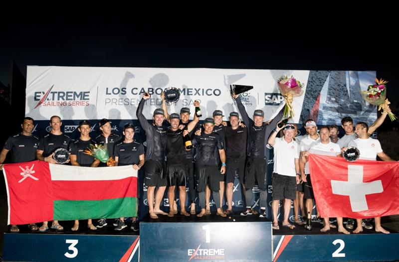 The Extreme Sailing Series 2017. Act 8. 30th November- 3rd December 2017. Los Cabos Mexico, Cabo San Lucas Resort. DAY 4 Prize Giving at the Breathless Hotel - photo © Lloyd Images