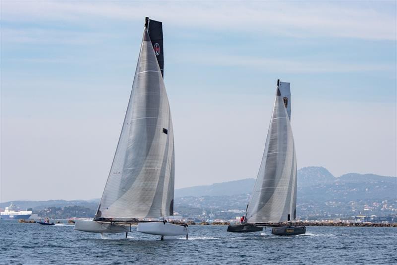 GC32 foiling cat training for Norauto and Team France - photo © Eloi Stichelbaut