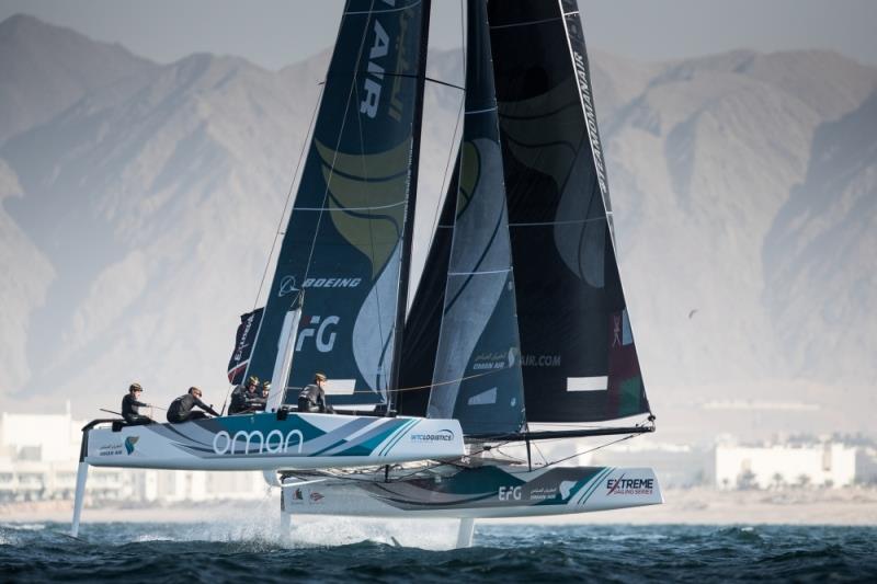 Extreme Sailing Series - Racing on day three in Muscat, Oman - photo © Lloyd Images
