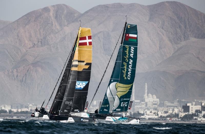 Extreme Sailing Series - Racing on day three in Muscat, Oman - photo © Lloyd Images