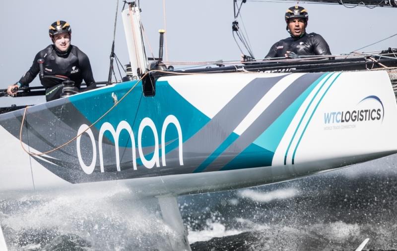 Extreme Sailing Series - Racing on day three in Muscat, Oman - photo © Lloyd Images