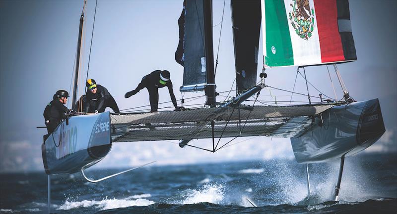 The Extreme Sailing Series 2017. Act4 - Team Mexico photo copyright Lloyd Images taken at  and featuring the GC32 class