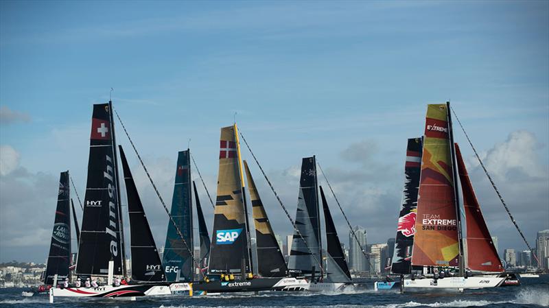 Extreme Sailing Series - San Diego photo copyright Extreme Sailing Series taken at  and featuring the GC32 class