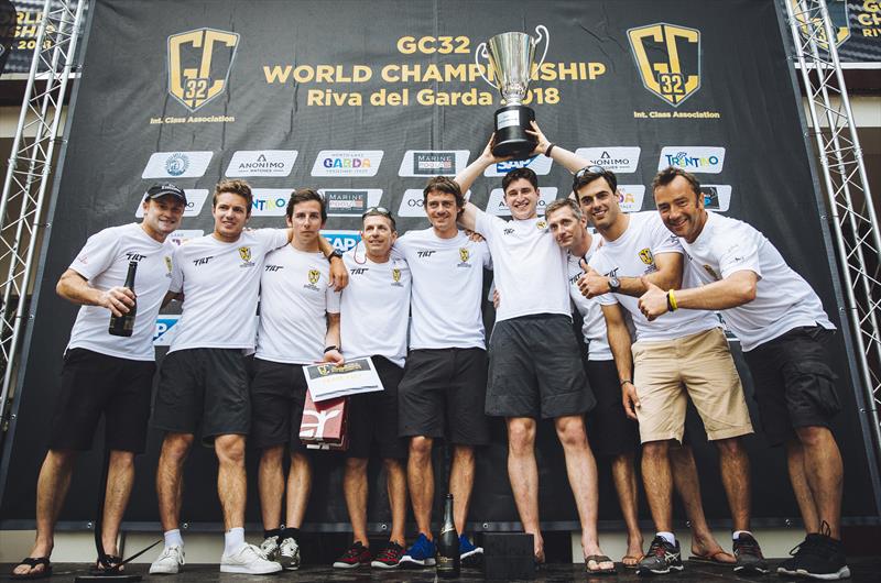 Team Tilt win the inaugural GC32 World Championship at Garda photo copyright Pedro Martinez / GC32 World Championship taken at Fraglia Vela Riva and featuring the GC32 class