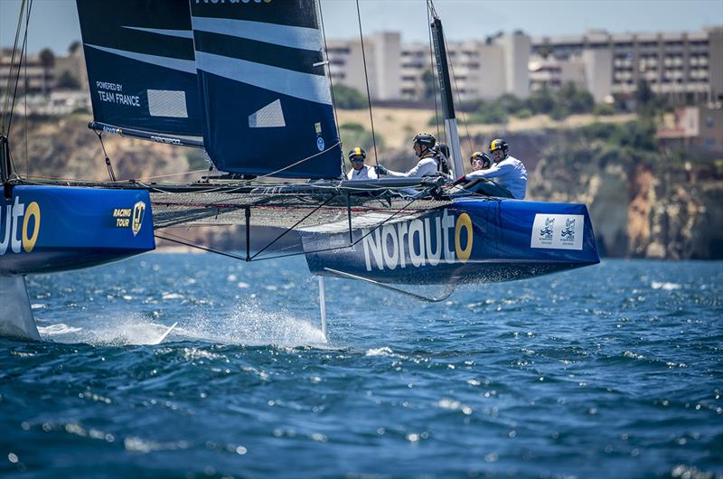 Franck Cammas' NORAUTO powered by Team France photo copyright Jesus Renedo / GC32 Racing Tour taken at  and featuring the GC32 class