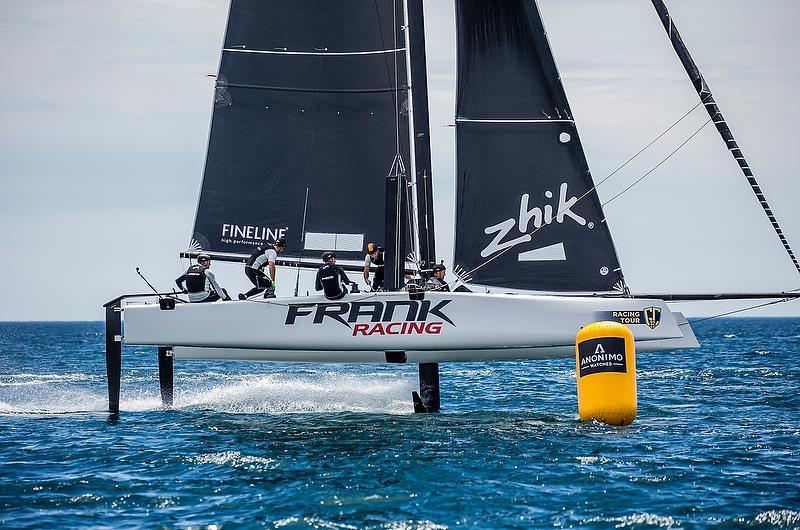 Frank Racing - GC32 Lagos Cup, Portugal. Day 1. GC32 Racing Tour. 28 June, 2018 photo copyright Jesus Renedo / GC32 Racing Tour taken at  and featuring the GC32 class