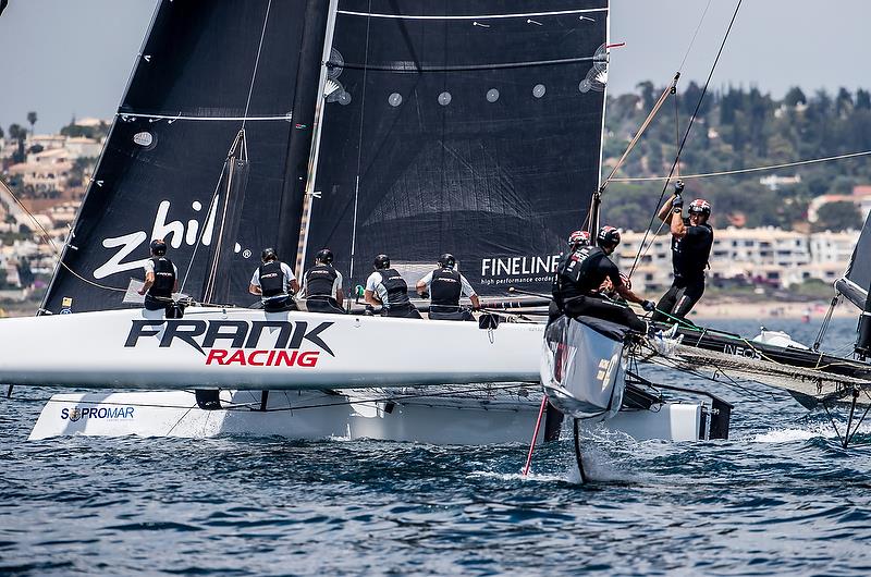 Frank Racing - GC32 Lagos Cup, Portugal. Day 1.   GC32 Racing Tour. 29 June, 2018. - photo © Jesus Renedo / GC32 Racing Tour