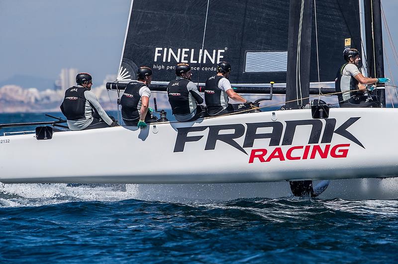 Frank Racing - GC32 Lagos Cup, Portugal. Day 1.   GC32 Racing Tour. 30 June, 2018 photo copyright Jesus Renedo / GC32 Racing Tour taken at  and featuring the GC32 class