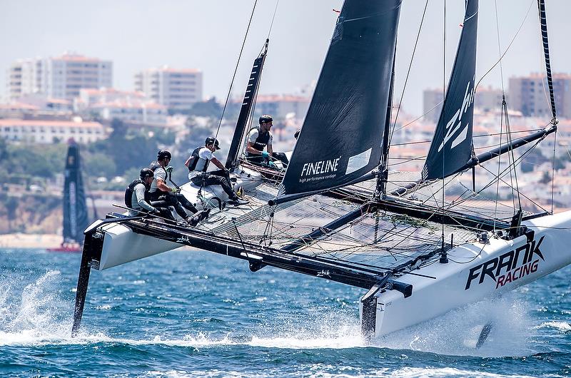 Frank Racing - GC32 Lagos Cup, Portugal. Day 4.  GC32 Racing Tour. 01 July, 2018. - photo © Jesus Renedo / GC32 Racing Tour