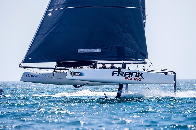 Frank Racing - GC32 Lagos Cup, Portugal. Day 4.  GC32 Racing Tour. 01 July, 2018 photo copyright Jesus Renedo / GC32 Racing Tour taken at  and featuring the GC32 class